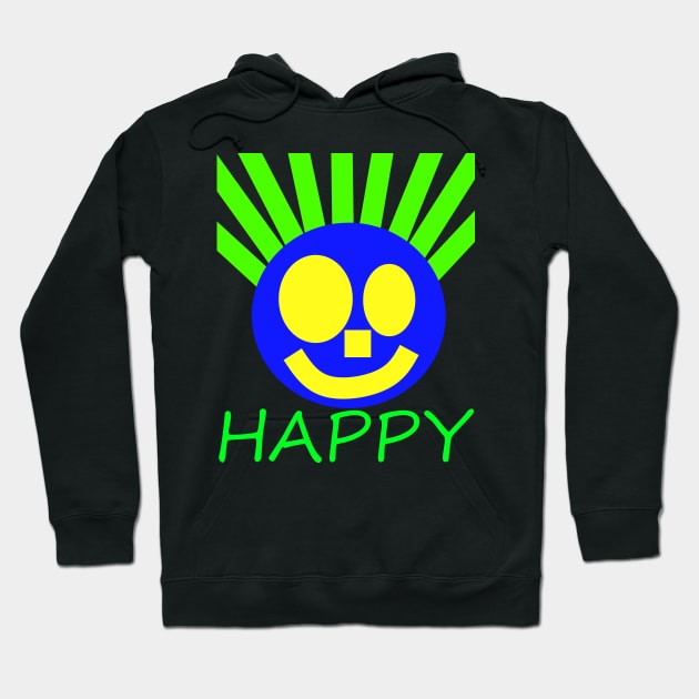 Happy Face Hoodie by simonjgerber